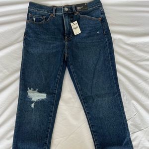 Express- Cropped Skinny High Rise; size 4